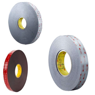 592500009 3M VHB 5925F ZWART 9 MM X 33 M ROL DUBBELZIJDIGE TAPE 0,64 MM DIK